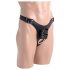 Strict - Male Chastity Belt with Anal Plug (Black)