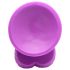 XR Brands POP - Suction Cup Dildo with Balls - 19 cm (Purple)