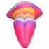Creature Cocks Tongue - Glow-in-the-Dark Silicone Dildo - 21cm
