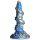 Kraken Spiral Tentacle Dildo - 21cm (Gold-Blue)