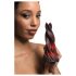 Creature Cocks Hell Kiss - Twisted Silicone Dildo - 19cm (Red)