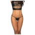 Mapalé - Shiny Micro Thong (Black)