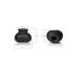 Perfect Fit Bull Bag - Ball Stretcher & Enhancer (Black)