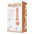 REALROCK - Suction Cup Vibrator - Natural (8")
