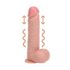 REALROCK - Suction Cup Vibrator - Natural (20.5cm)