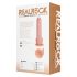 REALROCK - Suction Cup Vibrator - Natural (20.5cm)