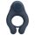 Loveline - Vibrating Penis Ring with Clitoral Stimulator (Gray)