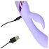 Loveline - Rechargeable Bunny Ears Vibrator (Purple)