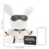 Bondage Rabbit - BDSM Bunny (white)