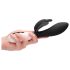 Alexios - Butterfly Clitoral Vibrator with Flexible Arm (Black)