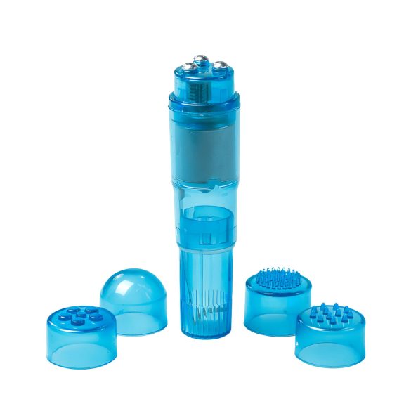 Easytoys Pocket Rocket - Vibrating Set - Blue (5-piece)