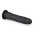 Easytoys - 100% Silicone Suction Cup Dildo (21cm) - Black