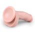Easytoys - Suction Cup Dildo with Balls (15cm) - Natural