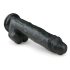 Easytoys - Large Suction Cup Dildo with Balls (10.4") - Black