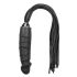 Easytoys Dual Delight - Black Flogger & Silicone Dildo Combo