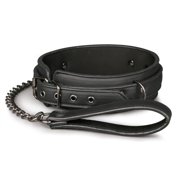 Easytoys - Fetish Collar and Leash Set (Black)