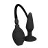 MenzStuff L - Inflatable Anal Plug - Black (Large)