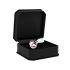 Rimba XS - Pink Gem Metal Anal Plug (Silver)