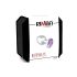 Rimba XS - Silver Metal Anal Plug with Purple Gem
