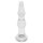 Rimba Dolly - Transparent Wavy Glass Anal Dildo