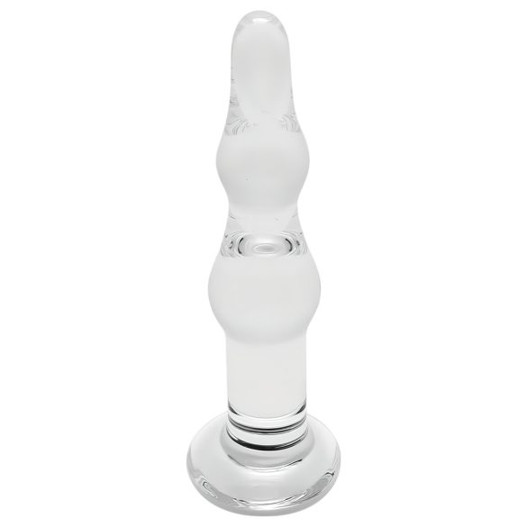 Rimba Dolly - Transparent Wavy Glass Anal Dildo