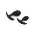Rimba Copenhagen - Black Anal Plug Set (2 pieces)