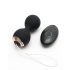 Rimba Cannes - Rechargeable Radio-Controlled Vibrating Egg (Black)
