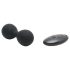 Rimba Cannes - Rechargeable Radio-Controlled Vibrating Egg (Black)