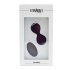 Rimba Cannes - Rechargeable Radio-Controlled Vibrating Egg (Purple)