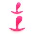 Rimba Copenhagen - Pink Anal Plug Set (2 pcs)