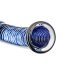 Gildo Glass No. 5 - Spiral Glass Dildo (Translucent Blue)