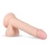 Real Fantasy Lewis - Rechargeable Lifelike Vibrator - 22cm (Natural)