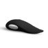 Sway No.3 - rechargeable, remote control, vibrating panties - black (S-L)