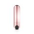 Rosy Gold Bullet - Rechargeable Mini Vibrator (Rose Gold)