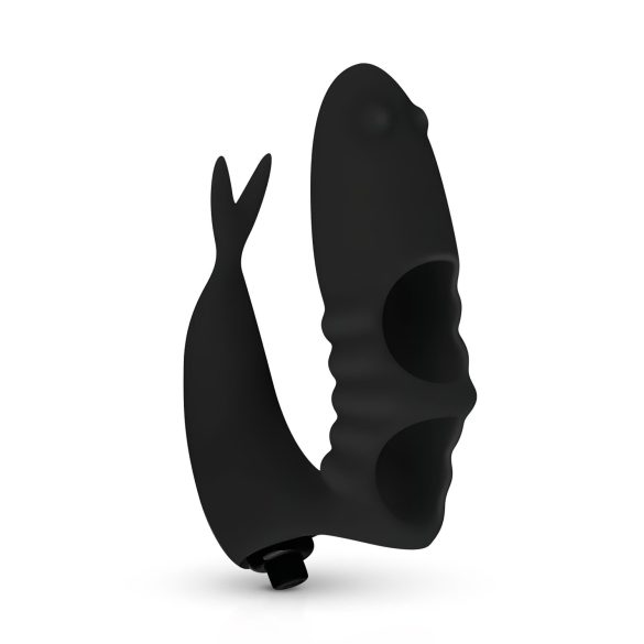 Easytoys Finger - 2-in-1 Finger Vibrator (Black)