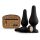 Panthra Kesia - Silicone Anal Plug Set (3-Piece) - Black