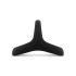 Easytoys Desire Ring - Flexible Penis and Testicle Ring (Black)