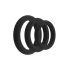 Easytoys Explore Ring - 3-Piece Black Penis Ring Set