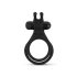 Easytoys Share Ring - Vibrating Black Penis & Testicle Ring