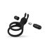 Easytoys Share Ring - Vibrating Black Penis & Testicle Ring