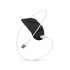 Buzzy Butterfly - Rechargeable, Waterproof Radio-Controlled Clitoral Vibrator (Black)