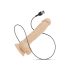 Real Fantasy Conrad - Suction Cup Vibrator - 20cm (Natural)