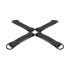 Bedroom Fantasies - Bondage Cross (Black) 