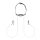 Bedroom Fantasies - Silver & Black Mouth Gag and Nipple Clamps