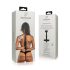 Bedroom Fantasies - BDSM Bondage Set with Collar & Shackles (Black)