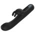 BLAQ - Digital Bunny Ears Clitoral Vibrator (Black)