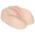 FWB - Ellen Rogers Realistic Vagina & Butt with Vibrator (Natural)
