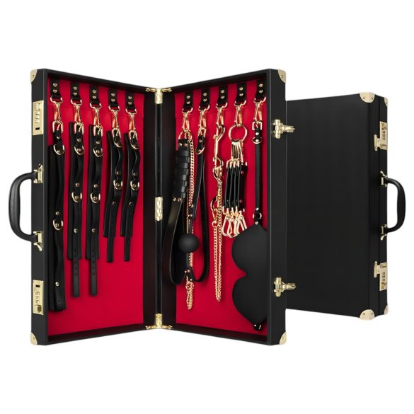 Bedroom Fantasies - 11-Piece BDSM Kit (Black)