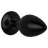 EasyToys Anal Collection - Black Gem Anal Plug - Size Small
