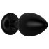 Easytoys Anal Collection - Black Gem Anal Plug - Large